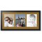 ArtToFrames Collage Photo Picture Frame with 3 - 8x10 inch Openings, Framed in Black with Over 62 Mat Color Options and Plexi Glass (CSM-3926-25)